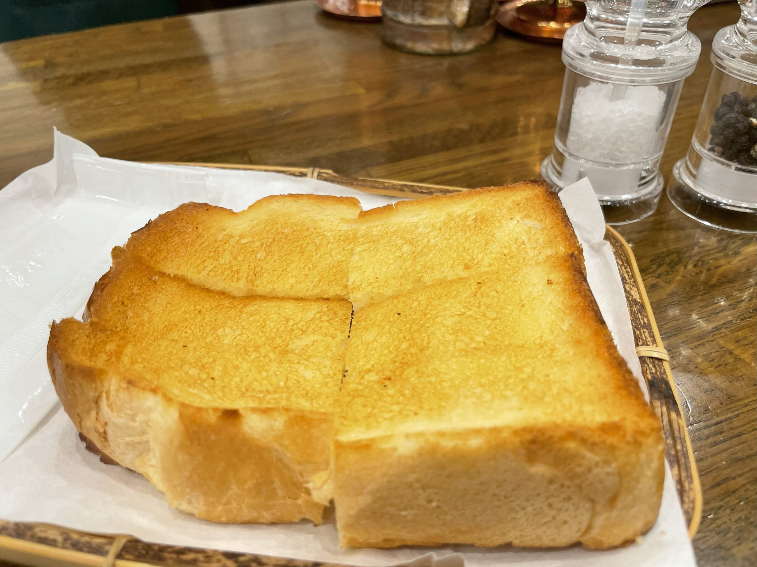 カフェバッハ バタートースト