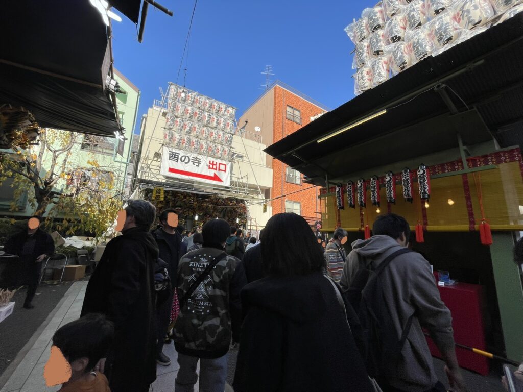 西の寺「長國寺」の出口。