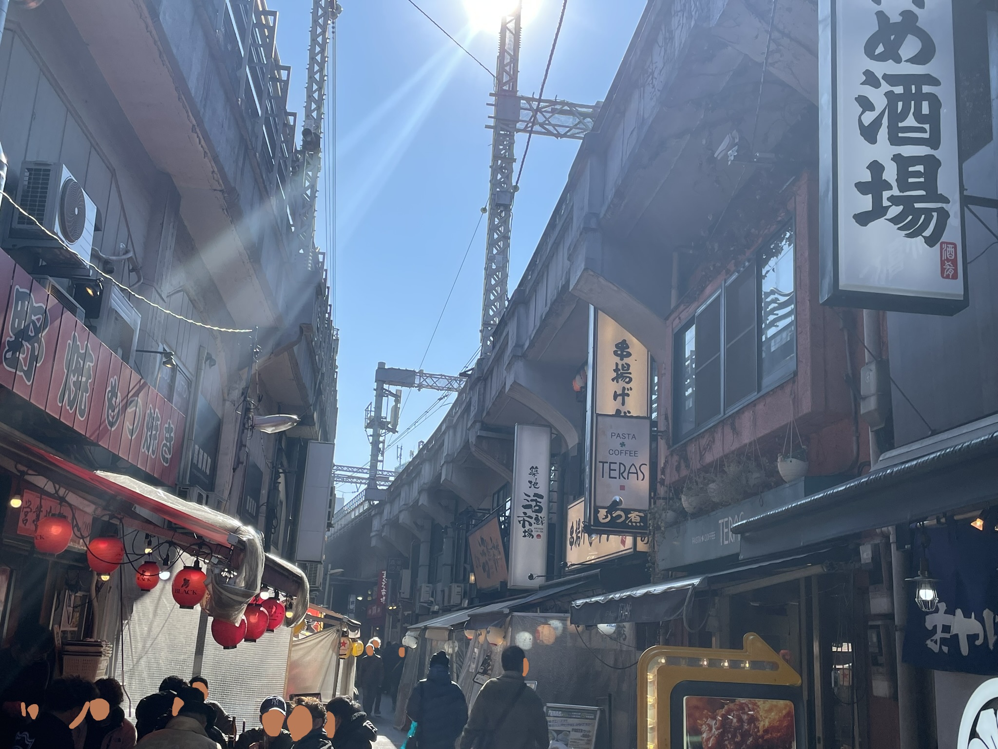 珍々軒さんへつながる通り。