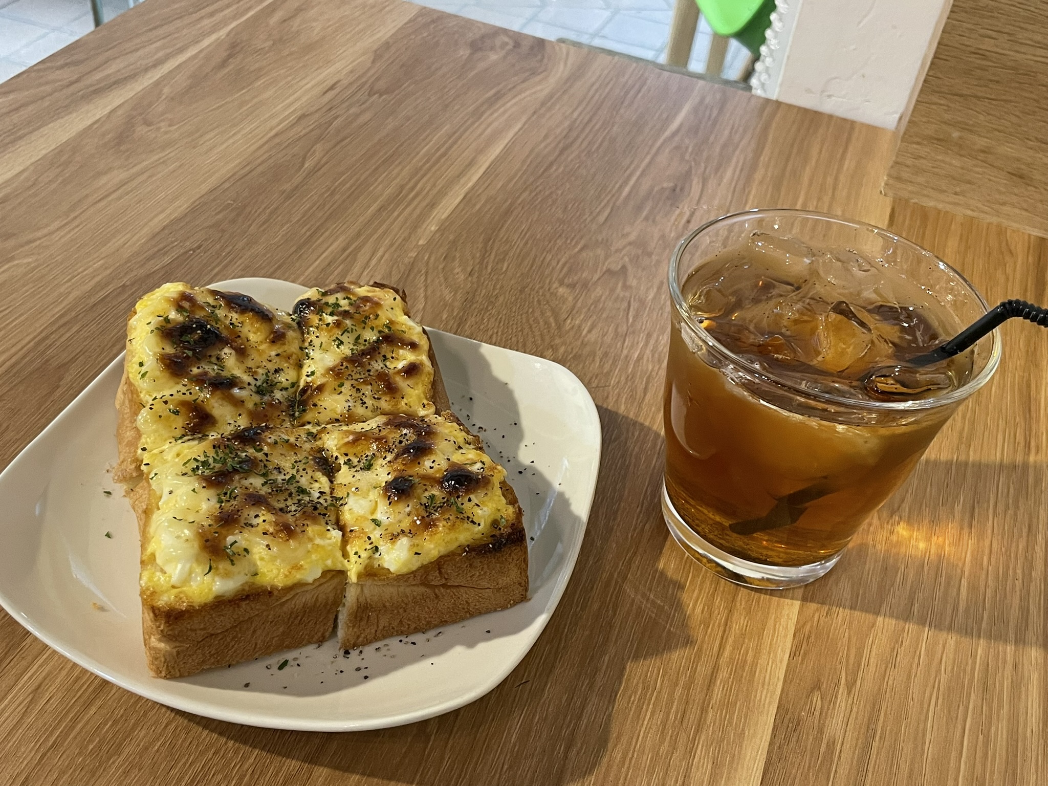 【たまごトースト・ドリンク付】