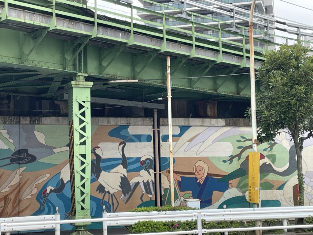 都電荒川線の線路脇の「大関横丁由来碑」に大関増業氏の業績が刻まれている。