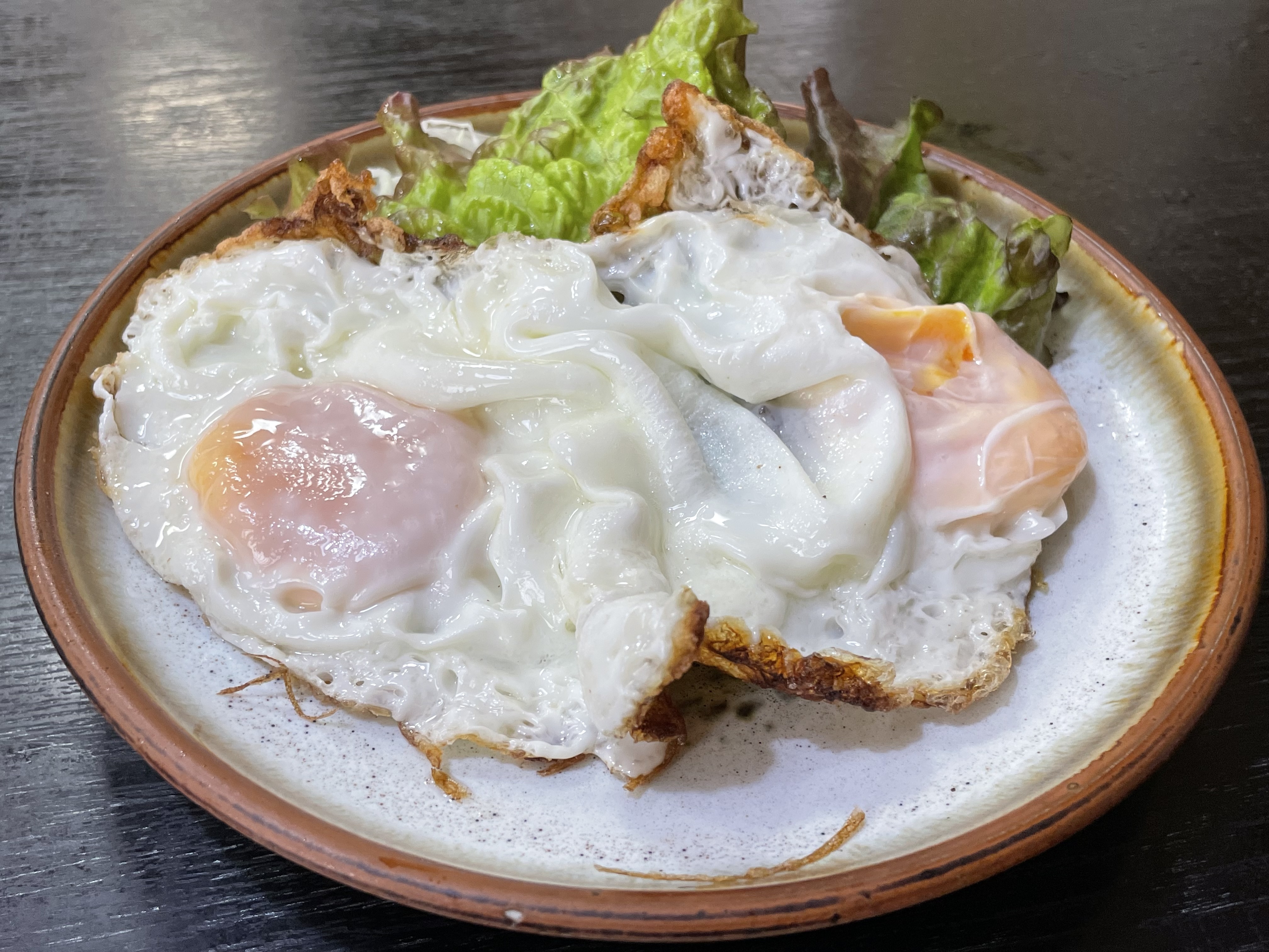 越後屋さんの目玉焼き