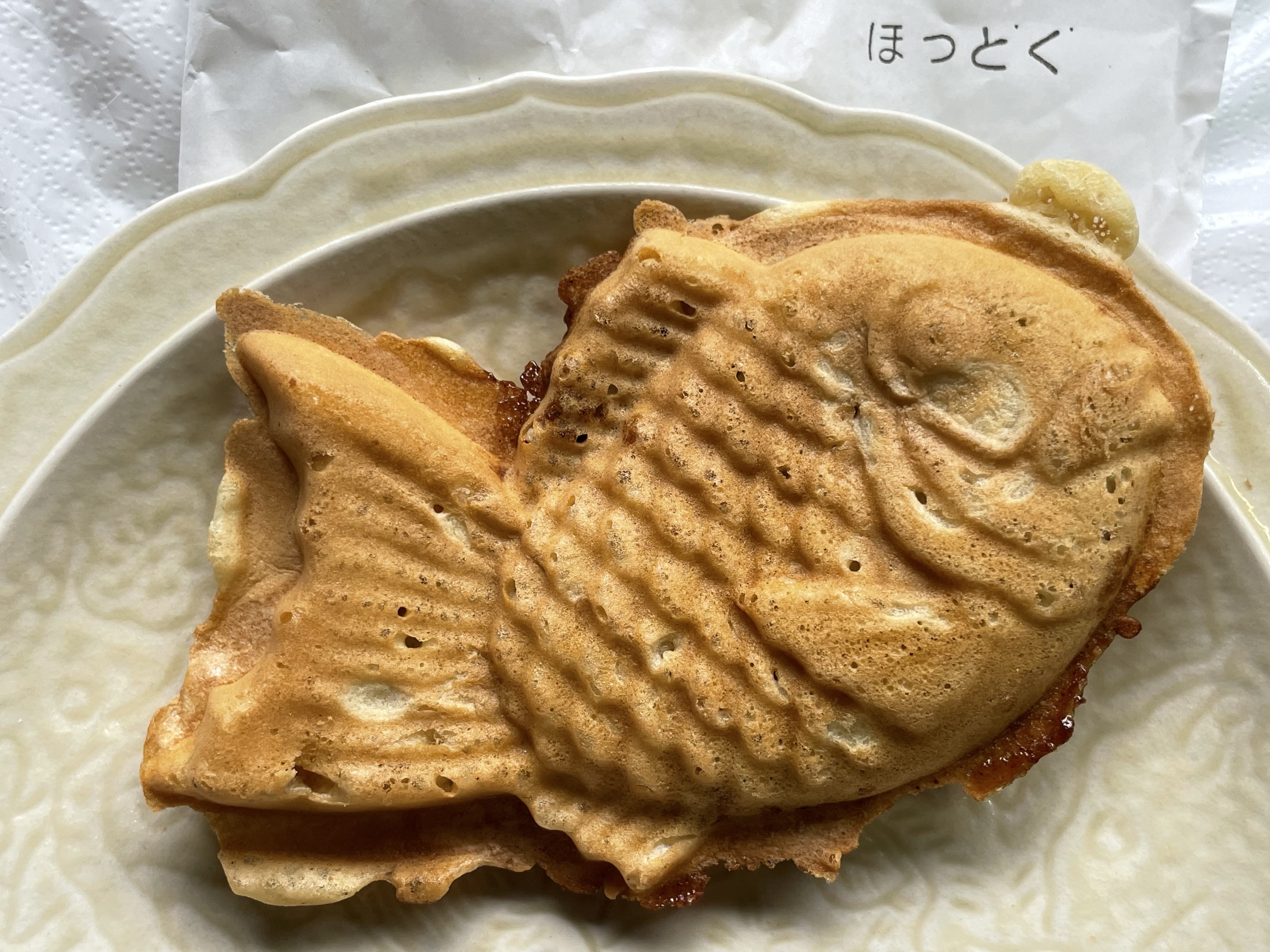 「ほっとく」のたい焼き