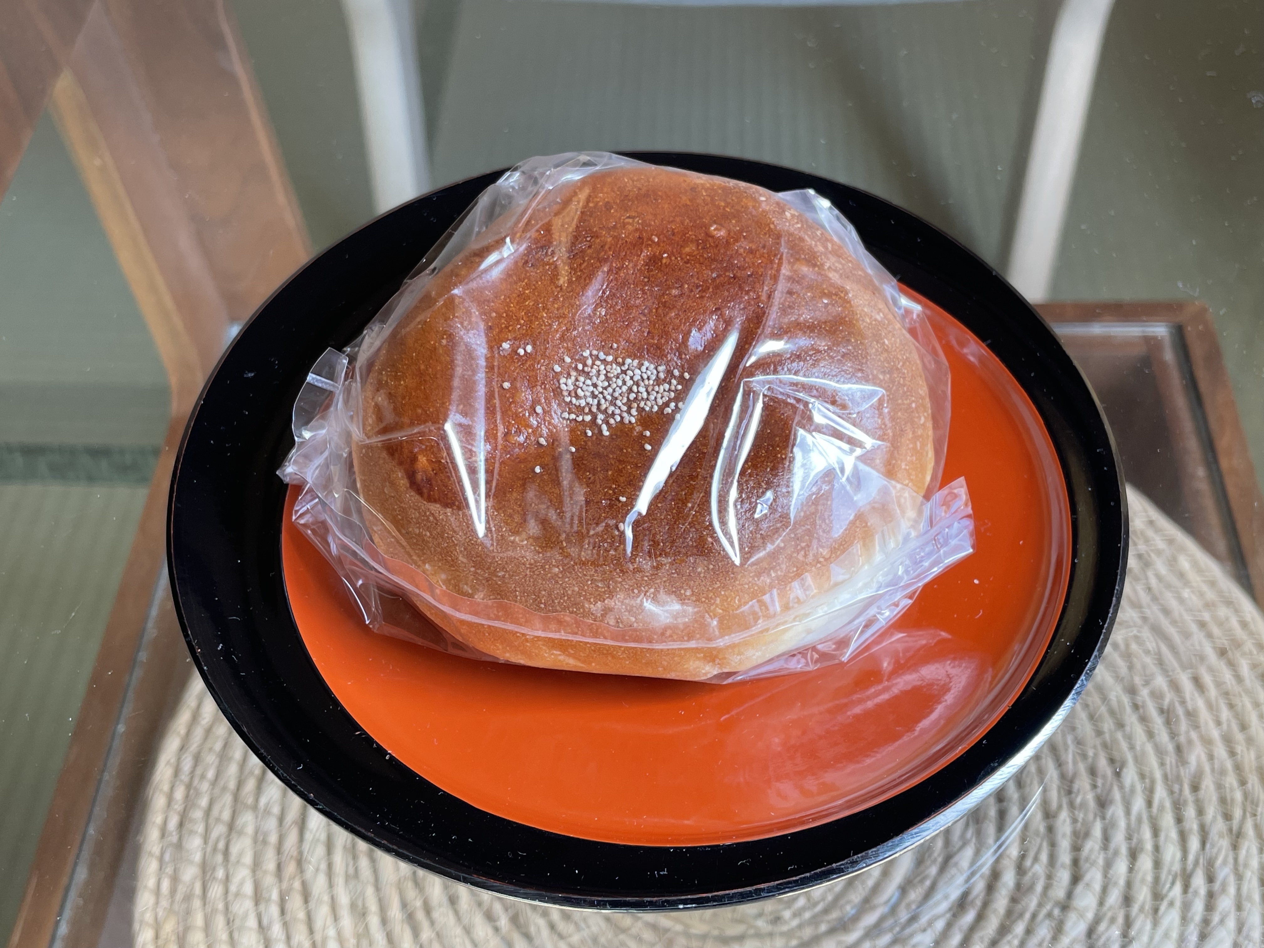 袋に入ったあんぱん