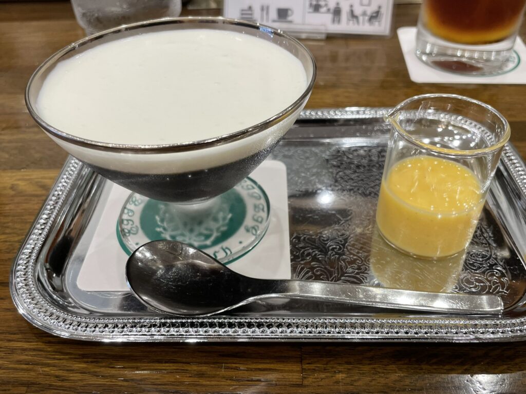 【コーヒーゼリー&ブランマンジェ】
