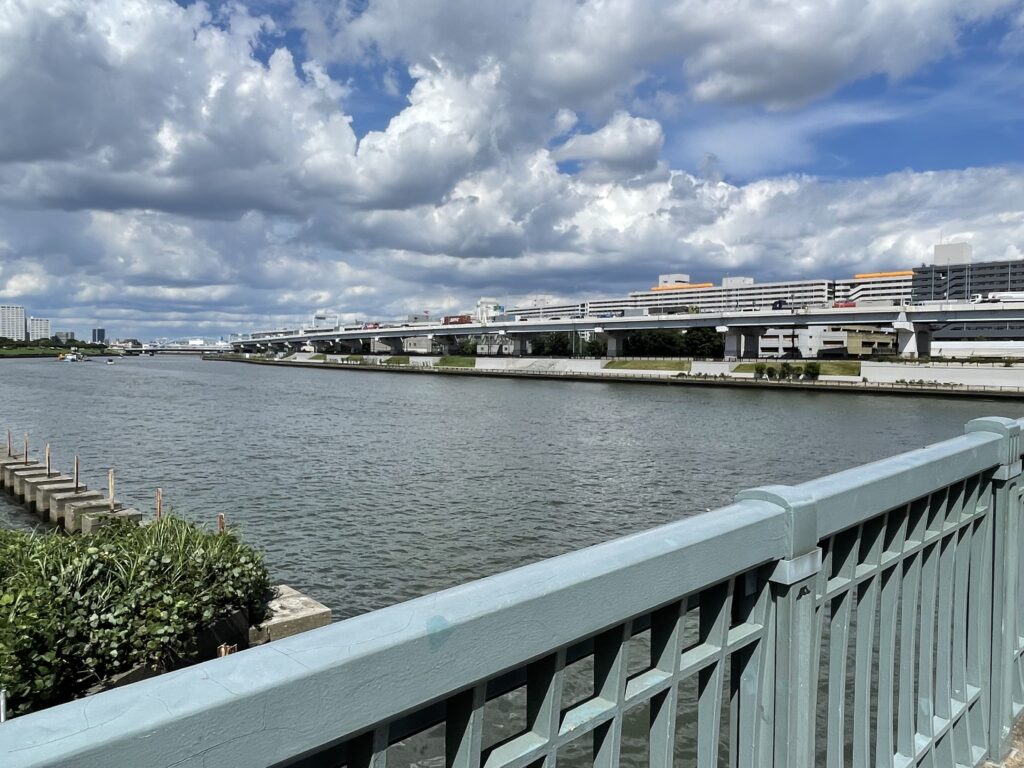 「白鬚橋」から見る隅田川