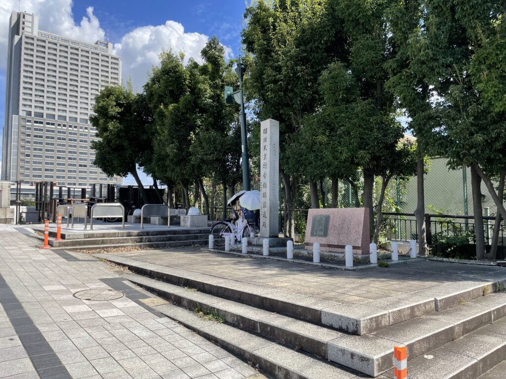 明治天皇行幸對鷗荘遺蹟