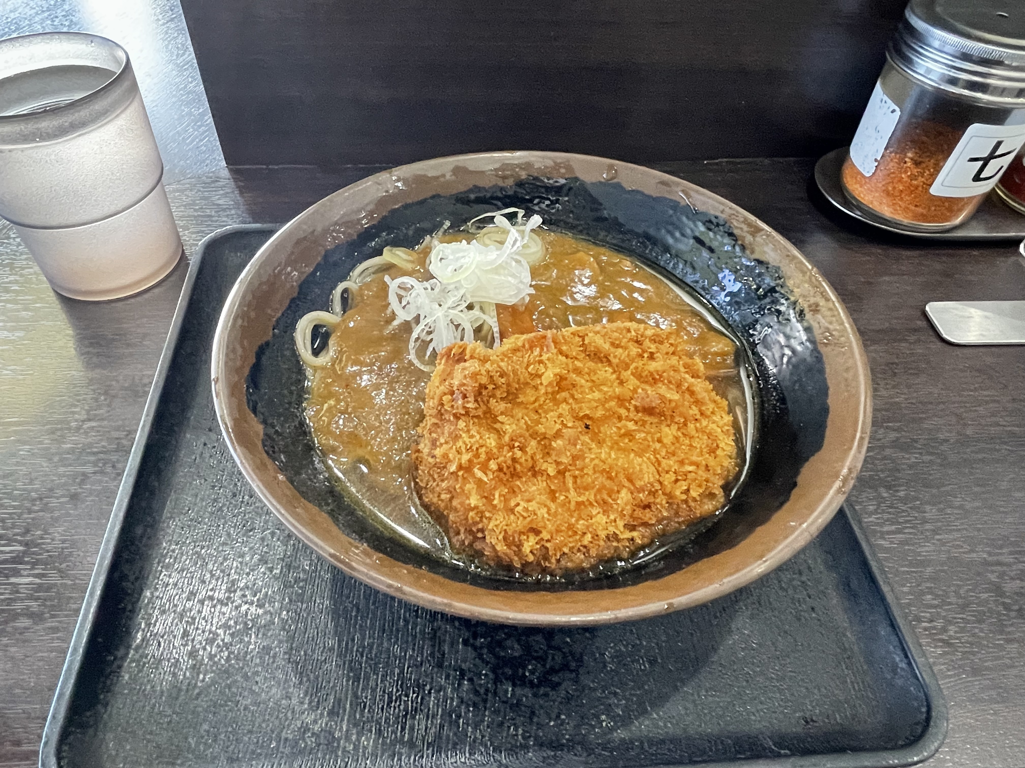 カレーそば（温）・コロッケ