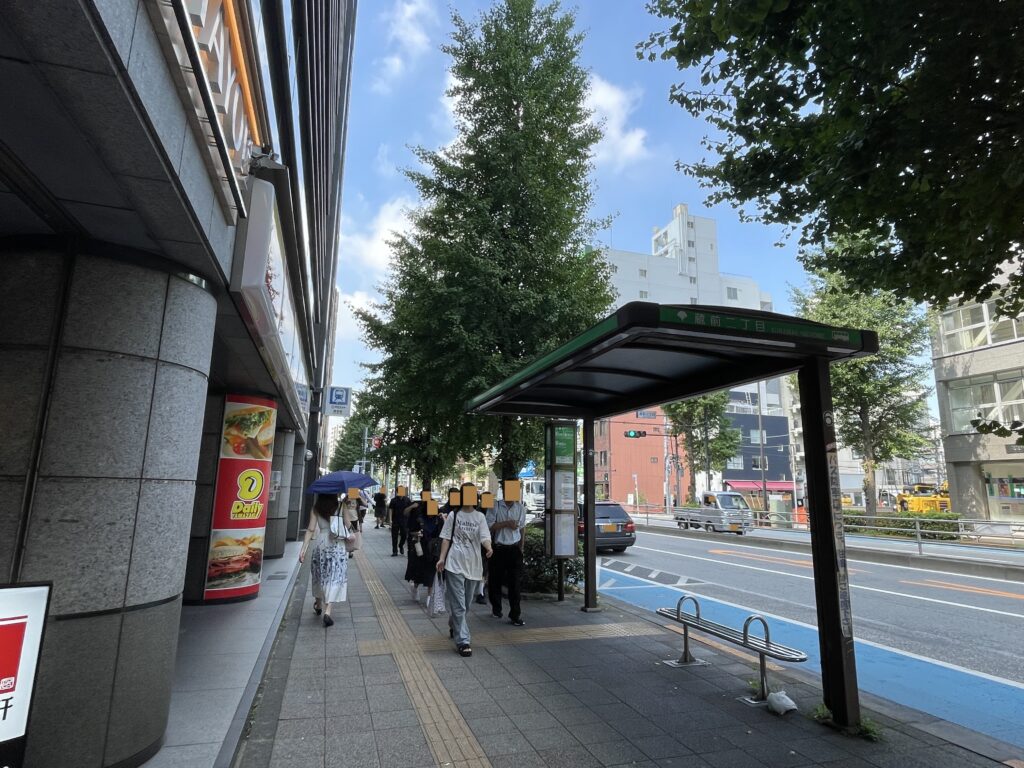 落ち着いた街並みの蔵前