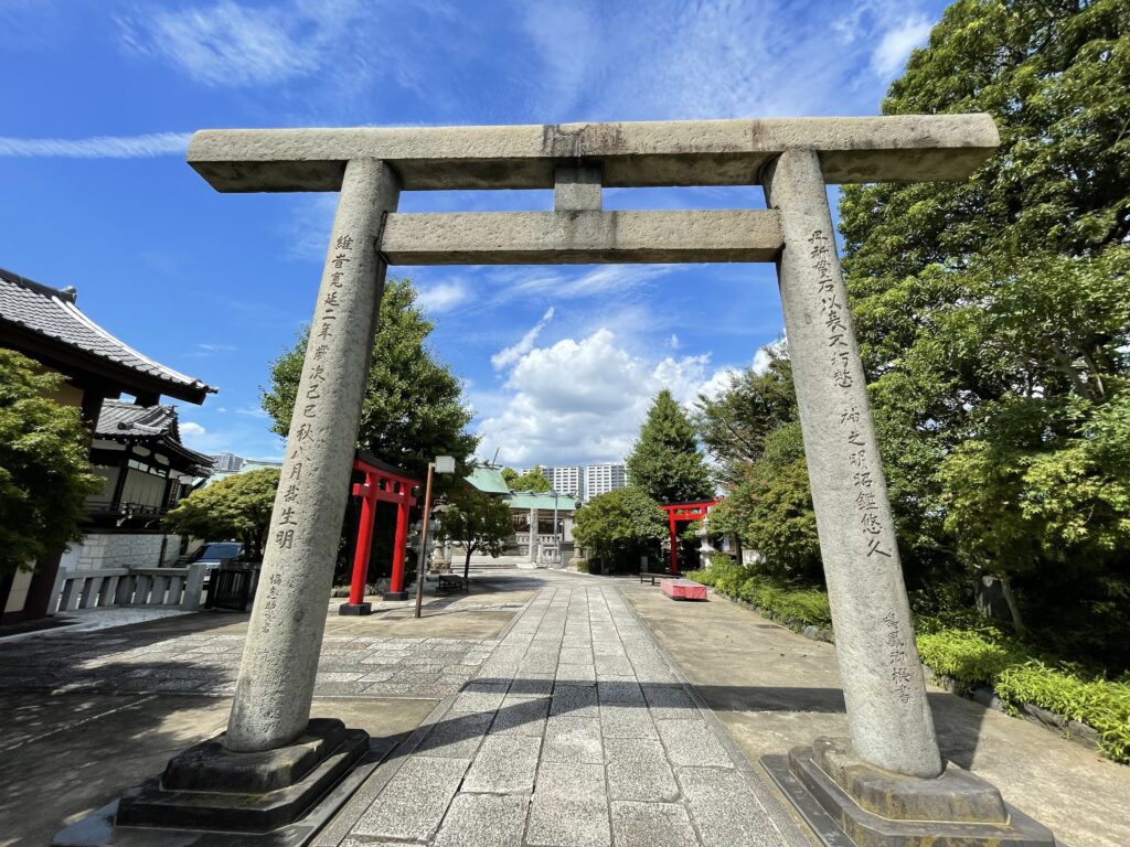 境内の鳥居